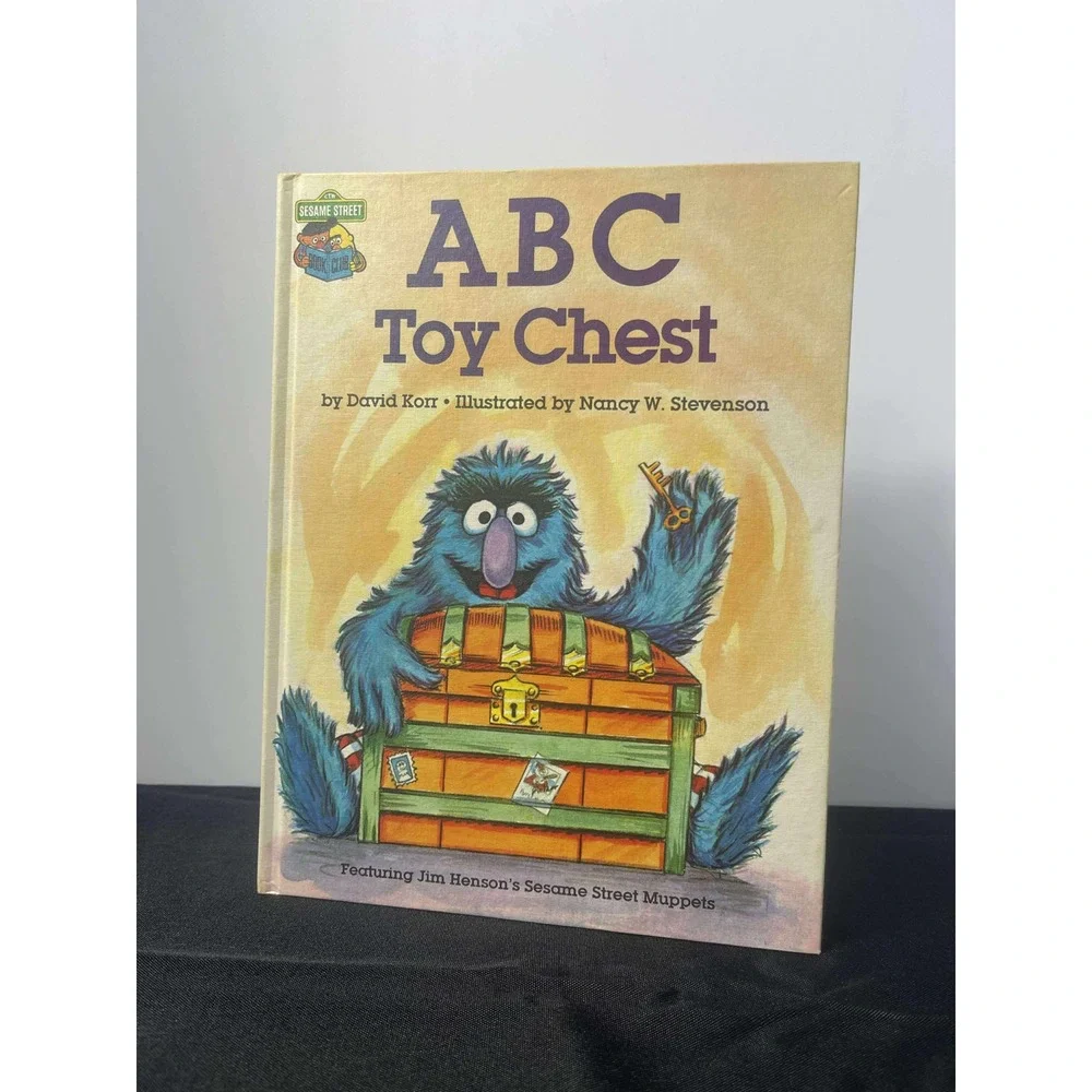 Sesame Street ABC‎ Toy Chest Book by David Korr Jim Henson Vintage